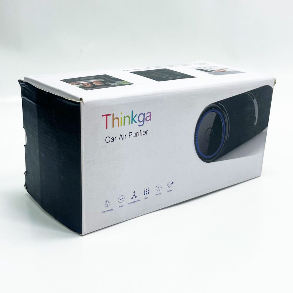 Thinkga Car Ionizer Air Purifier, Model Number: Not Specified, Product Type: Air Purifier, Features: Removes Dust, Cigarette Smoke, Bad Odors, Releases Anions, Available for Cars and Small Spaces