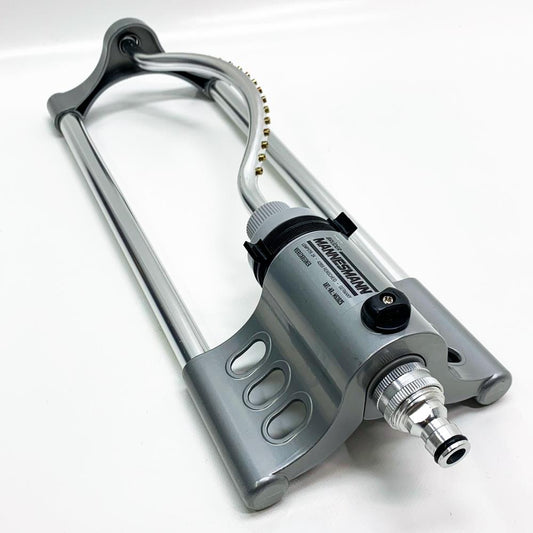 Brüder Mannesmann Viereckregner M63625 - effektiver Bewässerungsregner mit variabler Reichweite und robustem Design