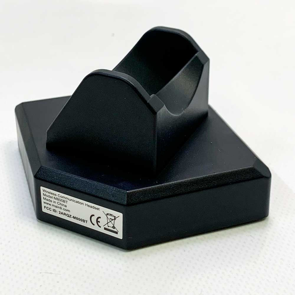 M800BT Wireless Communication Headset Charging Cradle Holder with Fast Charger and Compact Design