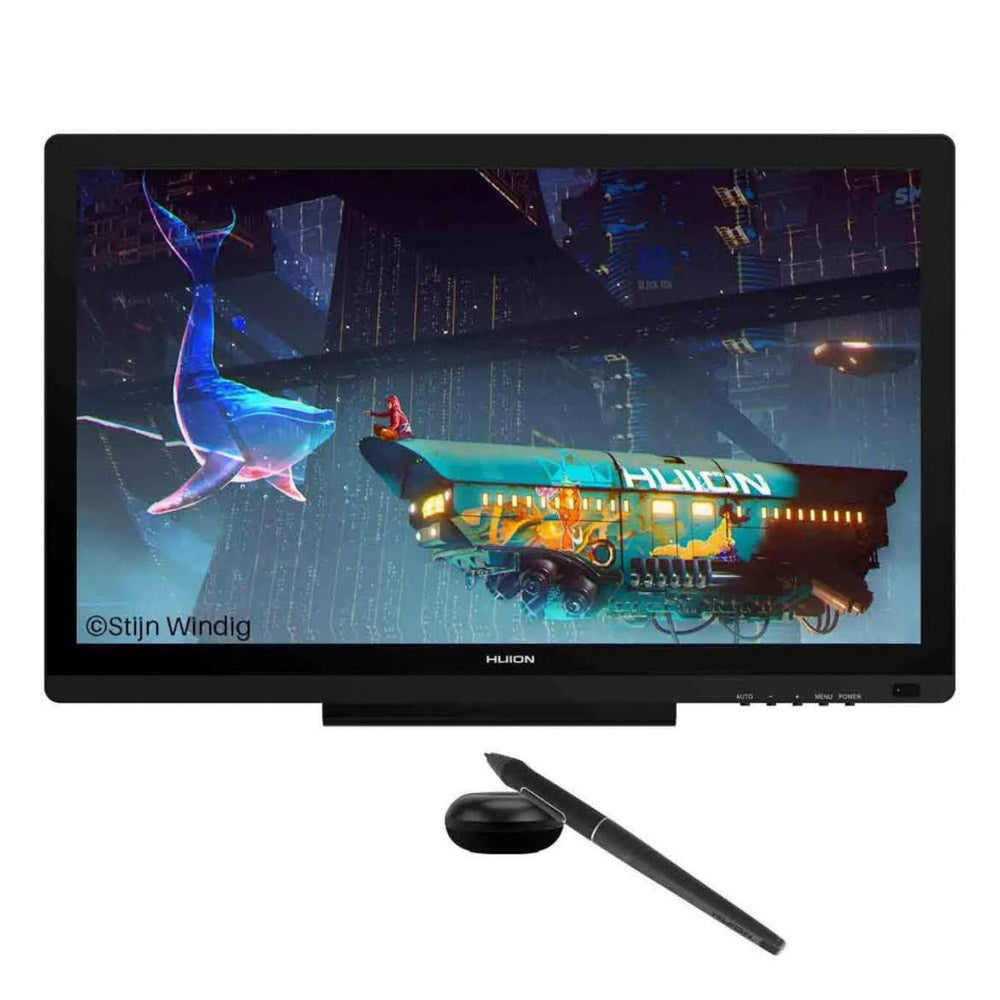 HUION Kamvas GT-191 V2 Grafiktablett, 19,5 Zoll, 8192 Druckempfindlichkeit, Neigungserkennung, USB-C, kompatibel mit Windows & macOS