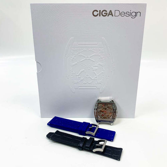 Mijia CIGA Design Z Series Herren automatische mechanische Armbanduhren Blau neu ungeöffnet