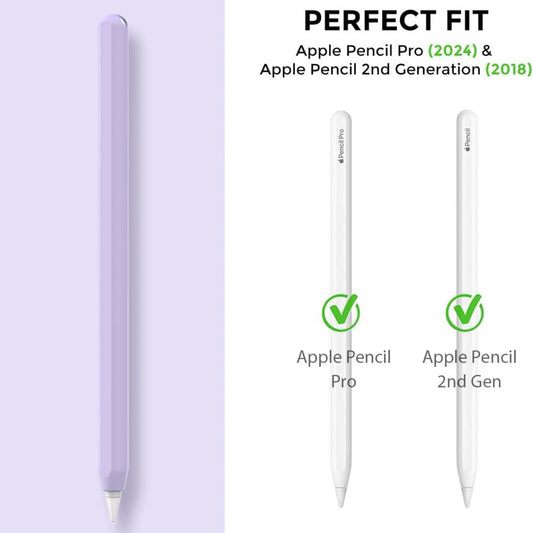 AHASTYLE Silikon-Schutzhülle für Apple Pencil 2. Generation, ultradünn, Schutz, rutschfest, präzise Passform