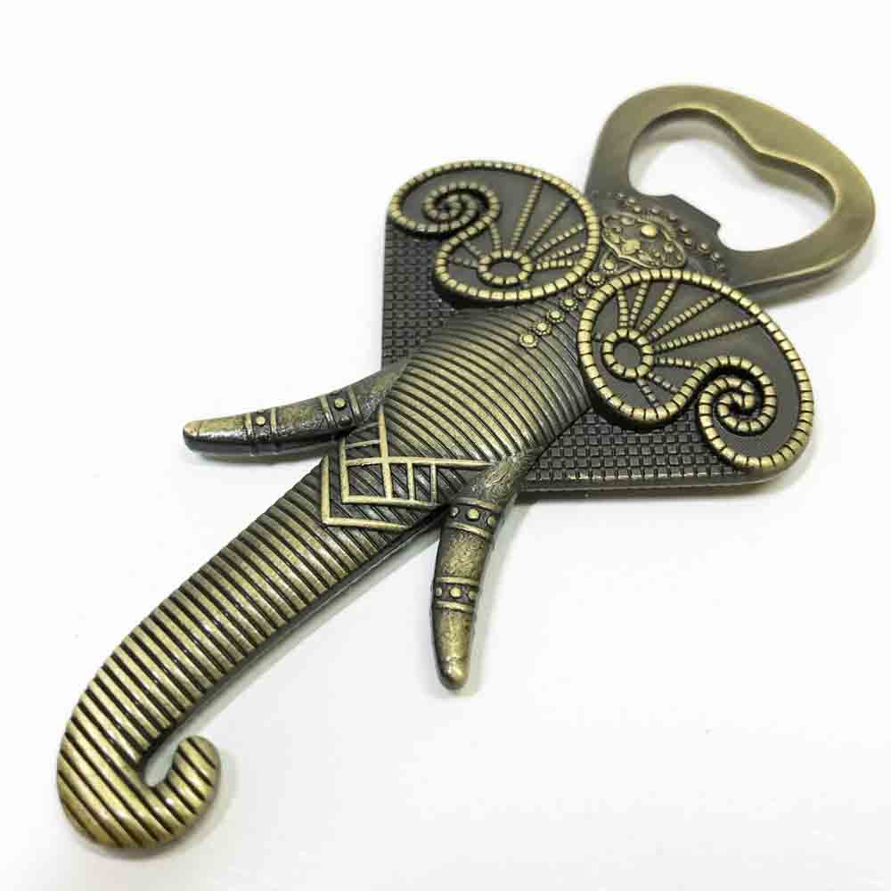 LULLEA Elephant Beer Bottle Opener Gifts for Women Men, Personalized Christmas Gifts, Birthday Gift, Father's Day Gift, Bronze