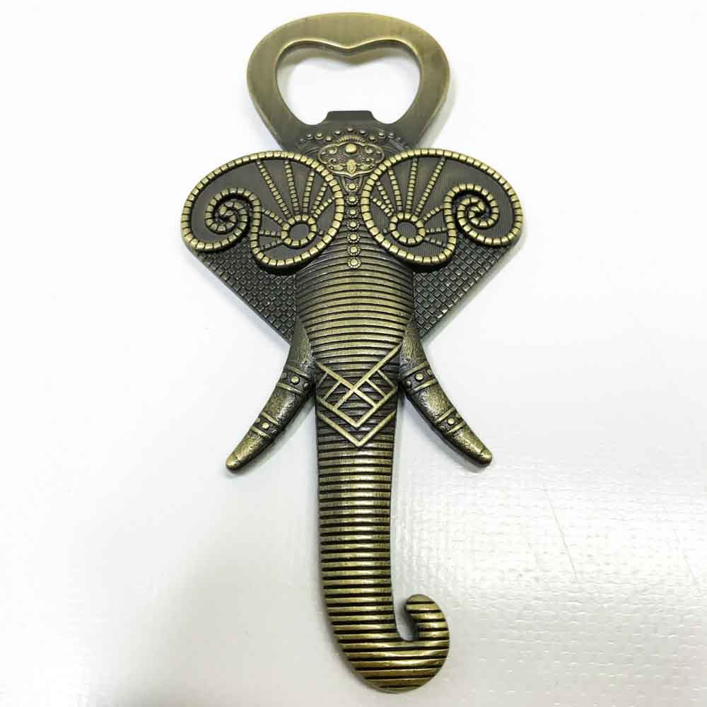 LULLEA Elephant Beer Bottle Opener Gifts for Women Men, Personalized Christmas Gifts, Birthday Gift, Father's Day Gift, Bronze