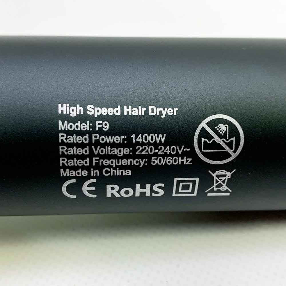 webeauty F9 Haartrockner 3 in 1 Ionen & Airstyler 110,000U/MIN Hochgeschwindigkeit 200 Millionen Ionen Fön mit Airflow Lockenstab Automatisch