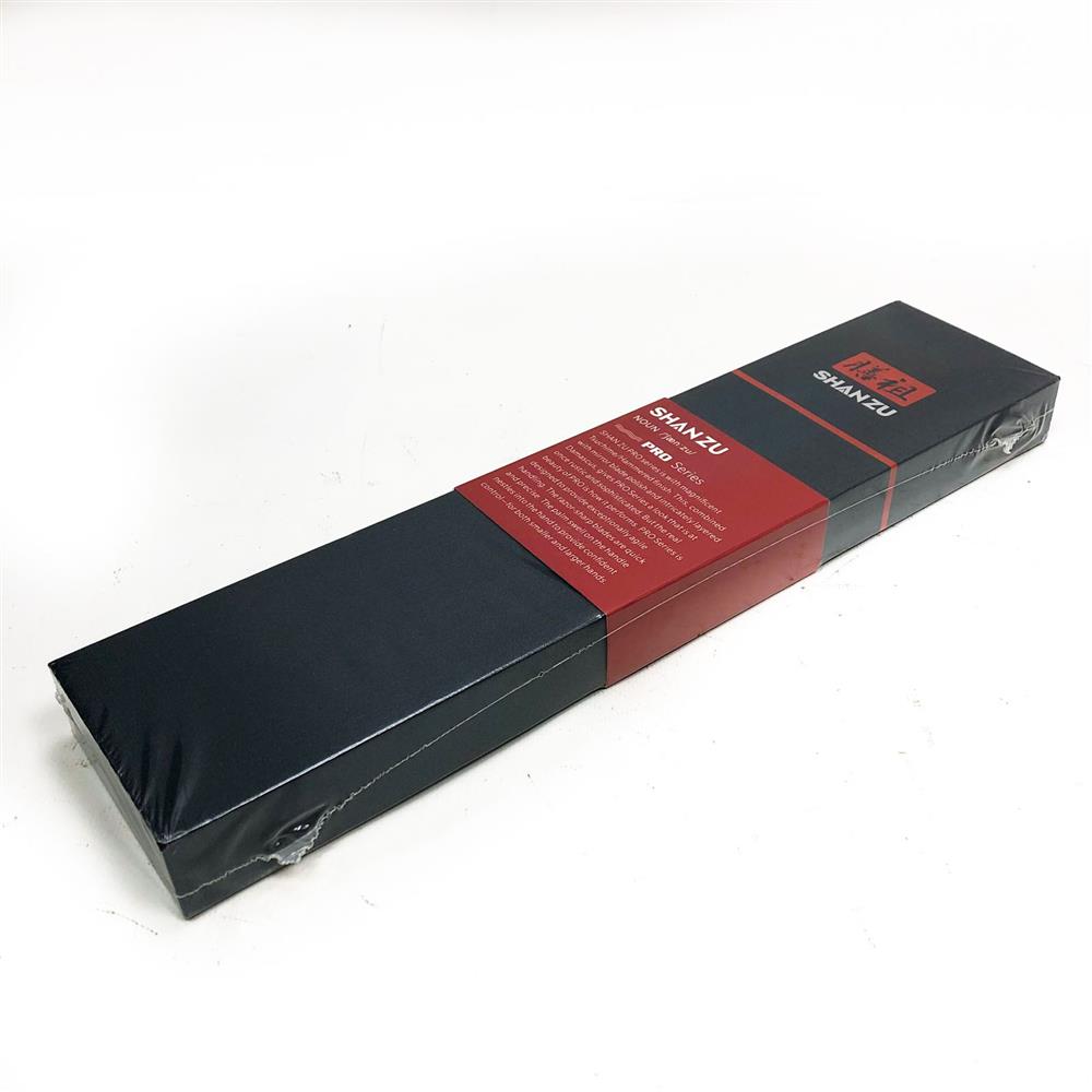 Shan Zu Kochmesser 16,5 cm Allzweckmesser Damast Edelstahl extra scharfe Messerklinge ergonomischer Griff exquisite Geschenkverpackung