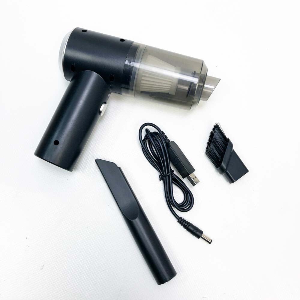suloea Handheld Vacuum Cleaner Battery Car Vacuum Cleaner Handheld Strong Mini Vacuum Cleaner Car Cordless USB Rechargeable Portable Lightweight 310g Handheld Vacuum Cleaner with LED Light for Table Keyboard PC