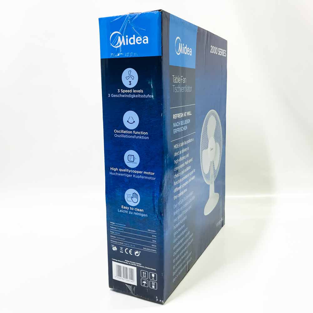 Midea FT30-16J Ventilator 220-240V 30W 50Hz energieeffizient leise kompakt