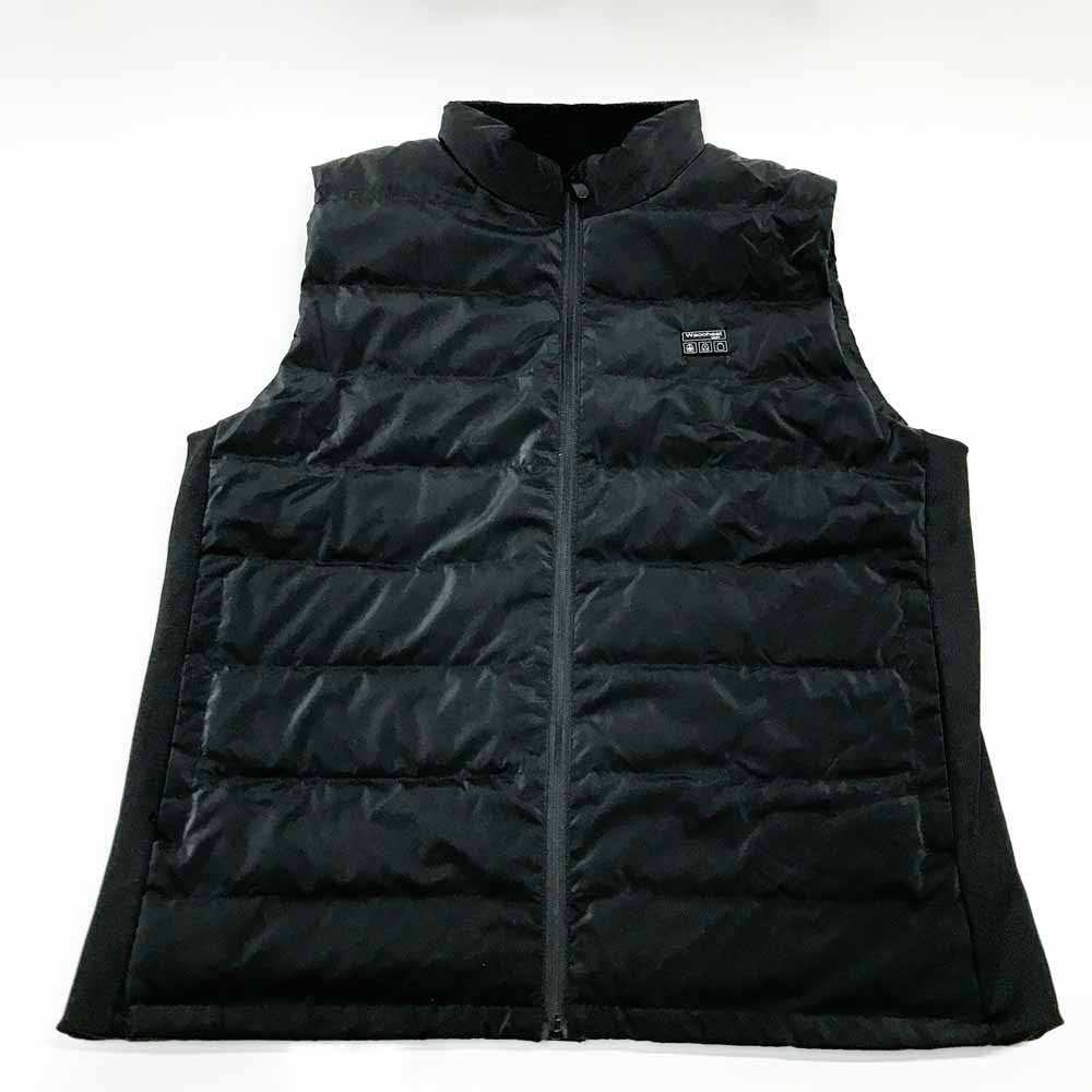 Hlaohswer Heated Vest for Men and Women XL Down Jacket 10,000 mAh Battery 90% Down 8 Heat Zones Heats Up to 20 Hours