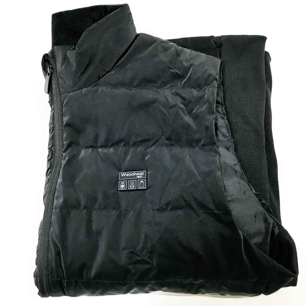 Hlaohswer Heated Vest for Men and Women XL Down Jacket 10,000 mAh Battery 90% Down 8 Heat Zones Heats Up to 20 Hours