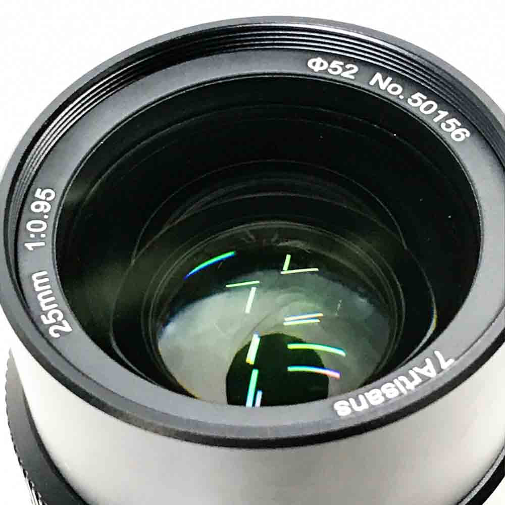 7artisans 25 mm F0,95 Kamera-Porträtobjektiv APS-C für Fujifilm Z-Mount spiegellos manuell fokussiert