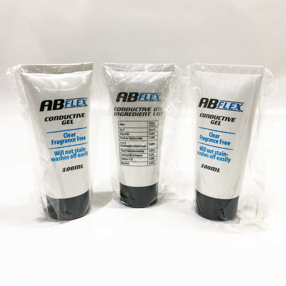 Conductive Gel für Sportler 3x100 ml - Best leitfähigem Gel für TENS, EMS, Flex ab Gürtel