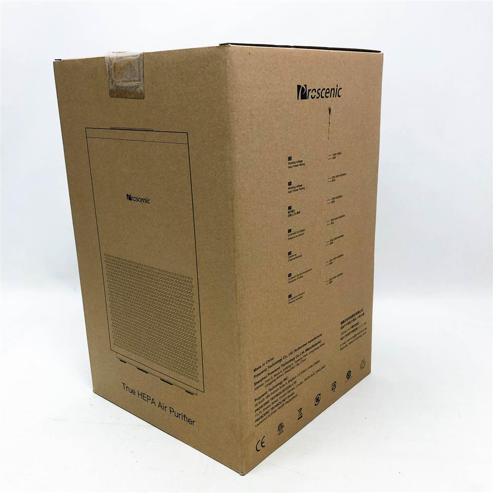 Proscenic A8 Luftreiniger Allergie Air Purifier mit App Steuerung 55? Echter H13 HEPA-Kombifilter 4 Reinigungsmodi Leiser Betrieb gegen Allergie Gerüche Pollen Luftreiniger für Raucher weiß