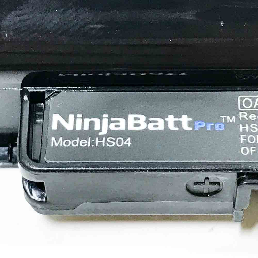 NinjaBatt Pro Battery 740715-001 OA04 746641-001 250 G3 OA03 250 G2 TPN-F112 240 G2 HSTNN-LB5S 255 G3 HSTNN-LB5Y 15-D003SL 0A04 15-G003SL 15-G094SA - 4 Celles 2600mAh 38wh