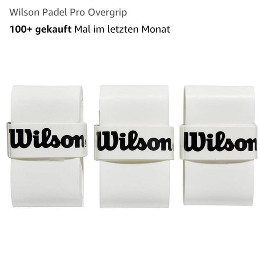 Wilson Unisex Padel Pro Overgrip, Padel-Zubehör, rutschfest, langlebig, optimaler Grip, ideal für Wettkämpfe.
