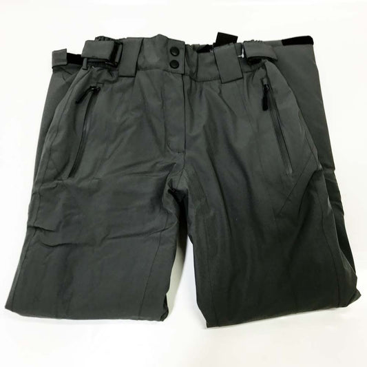 Mapamyumco Damen Snow Ski Latzhose XS Grau wasserdicht winddicht isolierte Skihose abnehmbar Bergsteigerhose