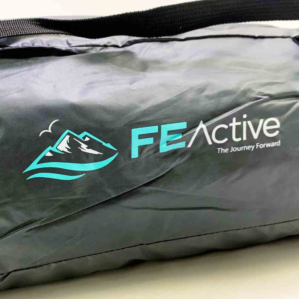 FE Active Zelt für 2 Personen - Wasserdicht, Aluminiumstangen, Doppellagiges Anti-Rip Material, 2,4kg, ideal für Camping, Rucksackurlaub, Wandern und Radtouren