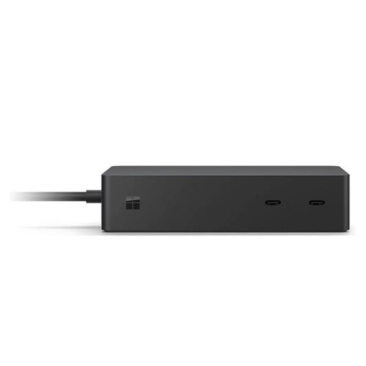 Microsoft Surface Dock 2, Dockingstation, USB-C, Schwarz, vielseitige Anschlussmöglichkeiten, ideal für Homeoffice und Büro.