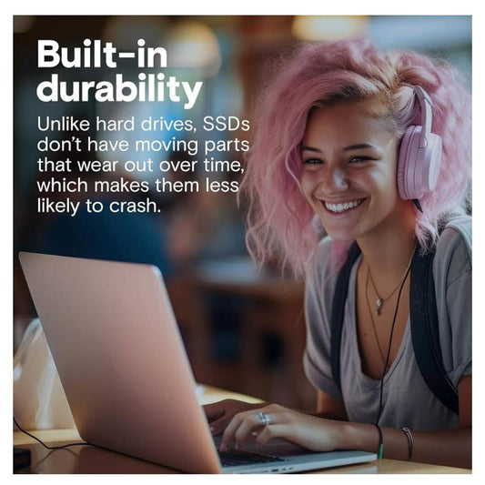 Crucial BX500, 500 GB, SATA III, 2,5 Zoll SSD, hohe Geschwindigkeit, zuverlässige Speicherlösung, ideal für Upgrades.