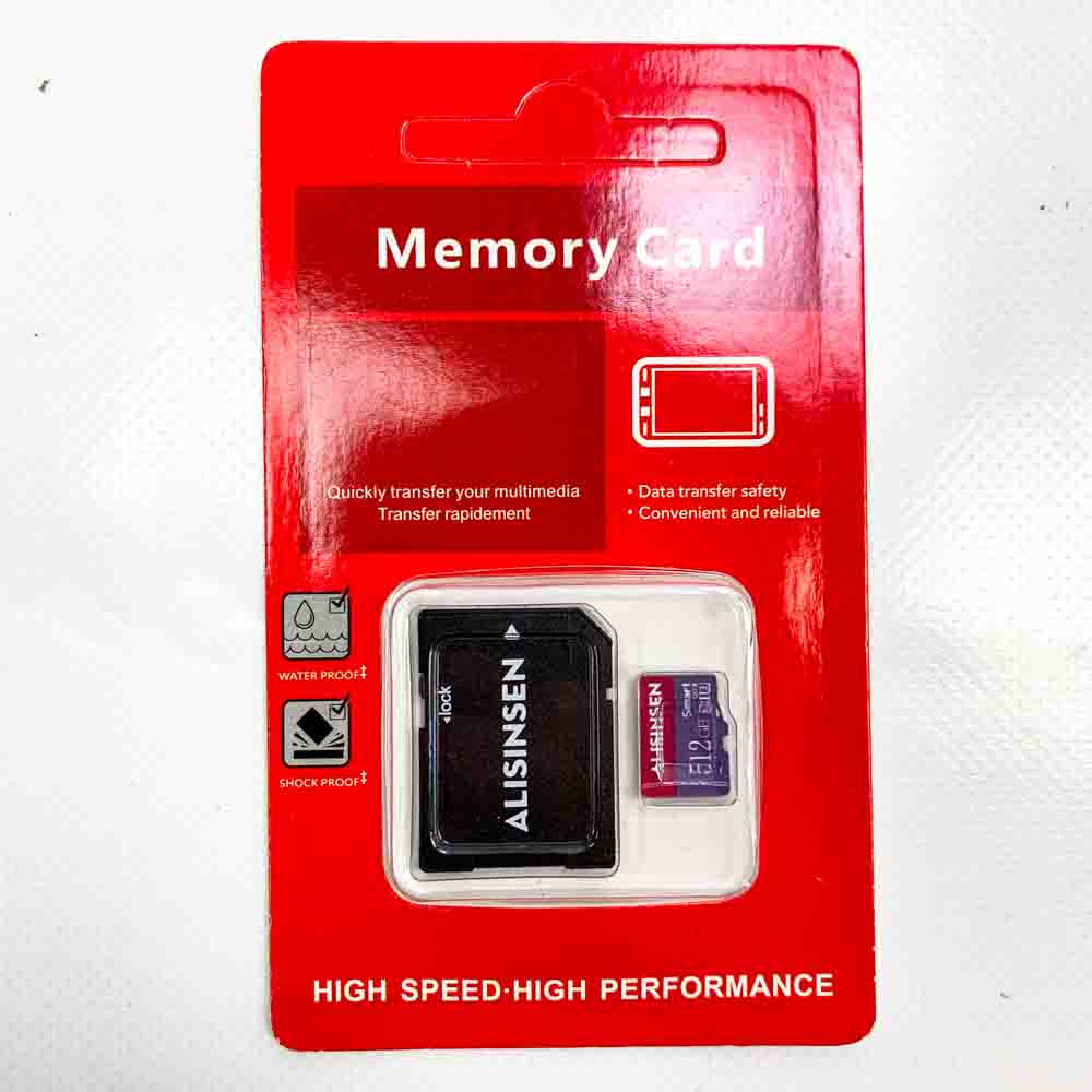 ALISINSEN 512GB Micro SD Card Class 10 High Speed for Windows/Mac OS, Suitable for Wyze, GoPro, Smartphone, Table, Camera, Speedometer