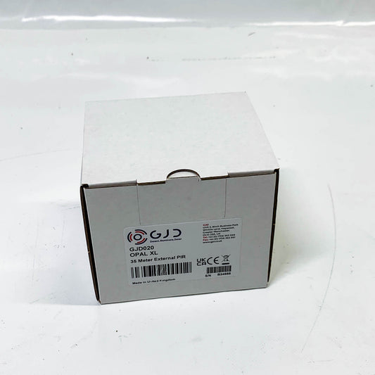 GJD020 XL PIR-Bewegungsmelder, Bewegungsmelder, hochsensibel, wetterfest, ideal für Außenbereiche, Reichweite bis 12m.
