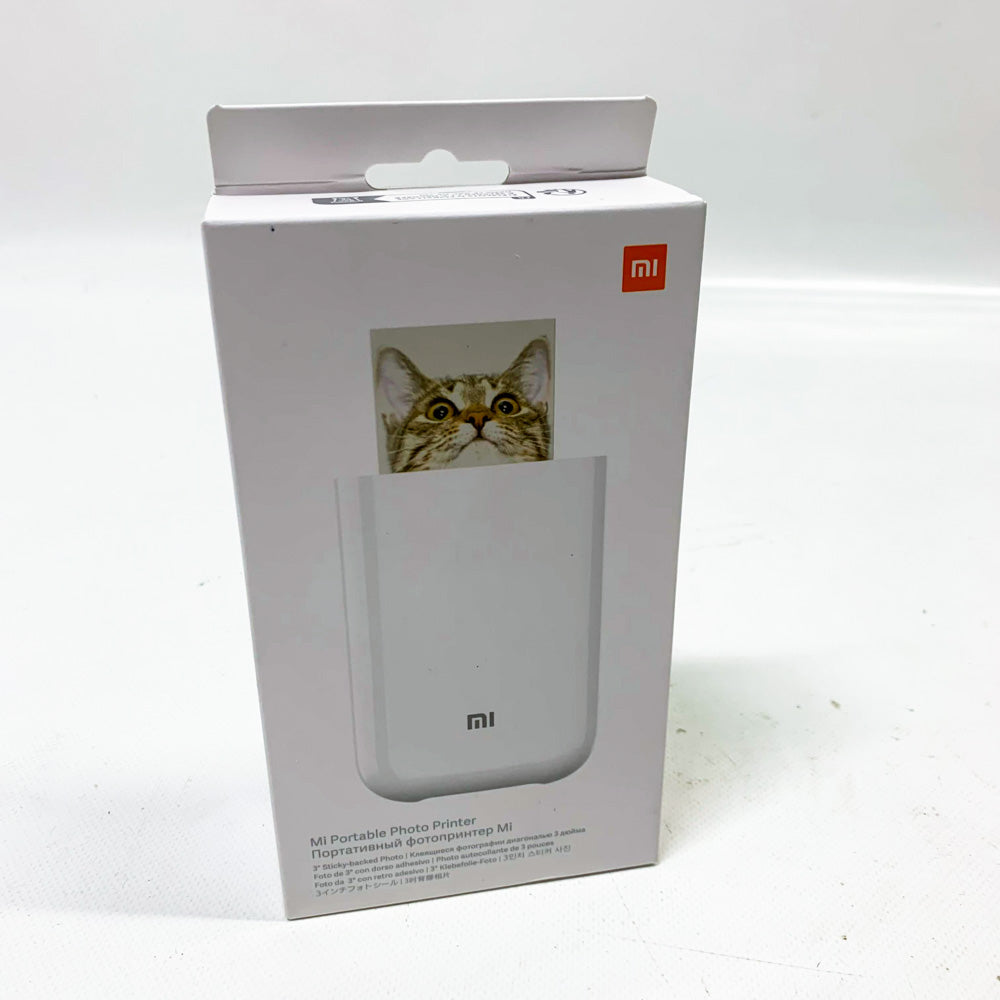 Tragbarer Mi-Fotodrucker, Mi Portable Photo Printer, Fotodrucker, kompakt, kabellos, Bluetooth-Verbindung, hochwertige Druckqualität, benutzerfreundliche App, schnelle Druckgeschwindigkeit, wiederaufladbarer Akku.