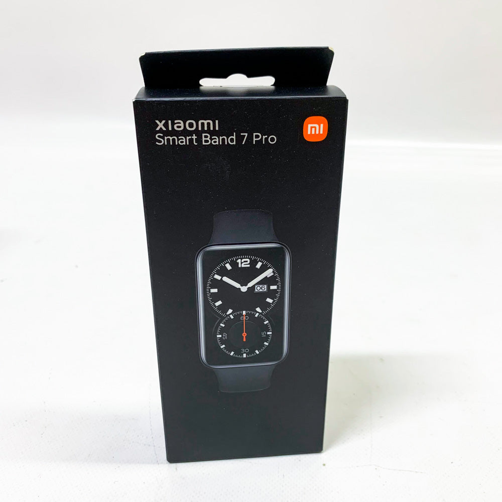 Xiaomi Smart Band 7 Pro, M2104B1, Fitness Tracker, Großes 1,64-Zoll-AMOLED-Display, Integriertes GNSS, Schlafüberwachung, SpO2, Herzfrequenz, 110+ Sportmodi, bis zu 12 Tage Autonomie, 5 ATM Wasserdichtigkeit, Schwarz