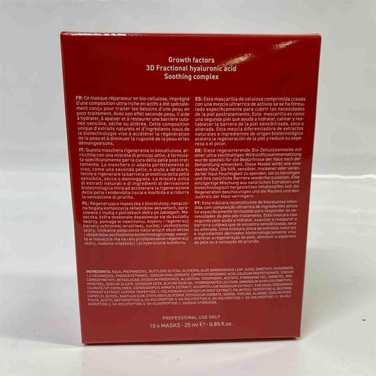 Neauvia Instant Recovery Mask, 10 Stk., Gesichtsmaske, revitalisierende Pflege, feuchtigkeitsspendend, straffend, für alle Hauttypen.