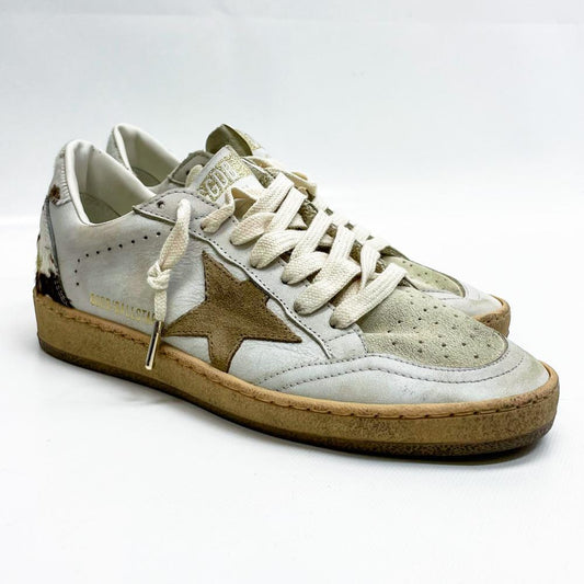 BALLSTAR Golden Goose, Sneaker, hochwertiger Leder, sportlich-elegantes Design, bequem, ideal für Alltag und Freizeit.
