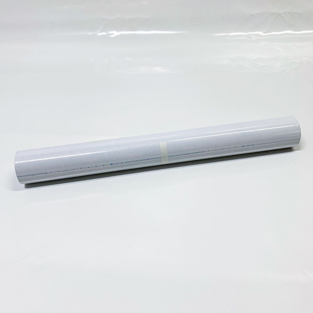 Hode Klebefolie Möbel 40cmX600cm Selbstklebende Folie Weiß Glitzer Hochglanz Wasserdicht Möbelfolie für Küche und Schrank mit Glitzerpartikeln