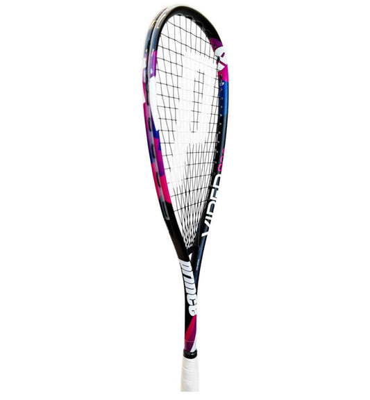 Prince Viper 900 O3 Squashschläger, inkl. Cover, 3 Pro Bälle, ideal für ambitionierte Spieler, hervorragende Kontrolle.