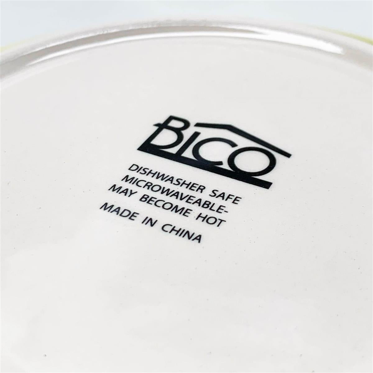 Bico Flower Carnival Keramik-Nudelschüssel 5er-Set 6330 ml und 4x 1035 ml für Pasta und Salat mikrowellen- und spülmaschinenfest