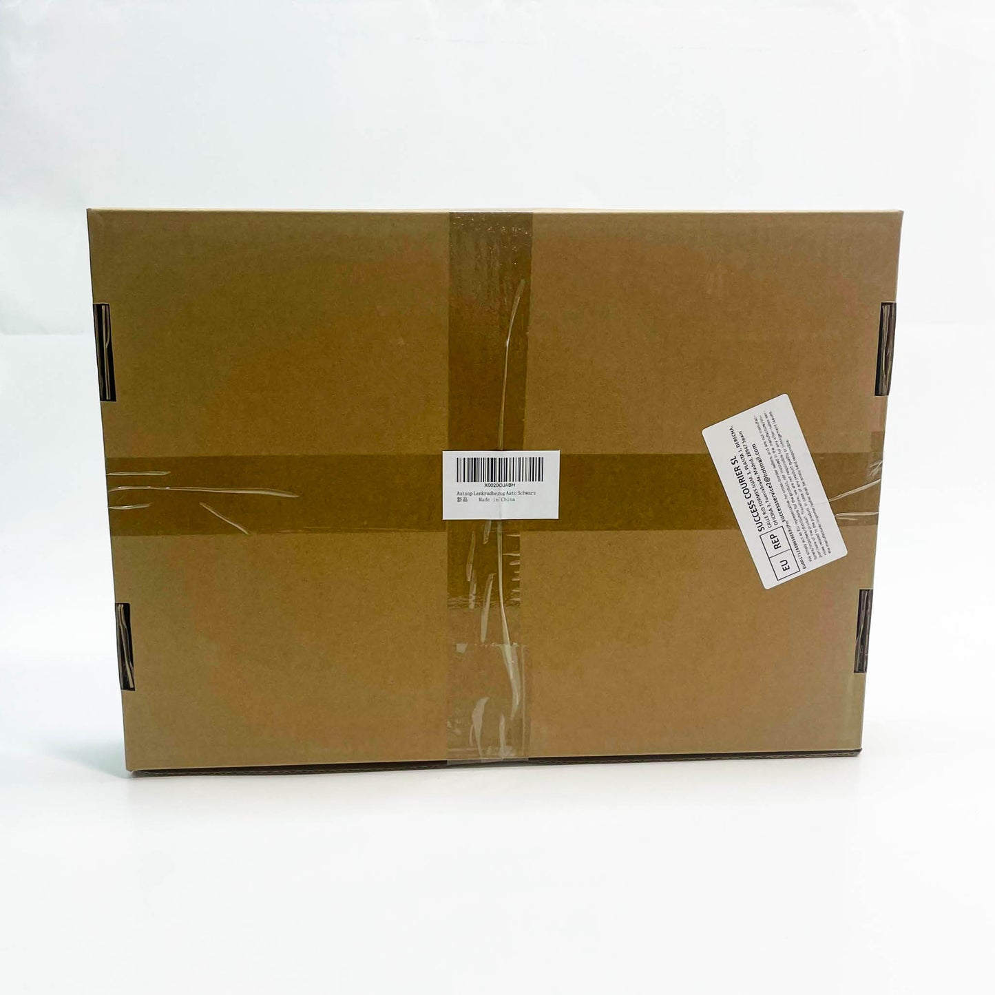 Autsop Lenkradbezug Universal 14.5-15 Zoll, perforiertes Nappa Leder, Kohlefaser, für Sommer & Winter, Auto Zubehör