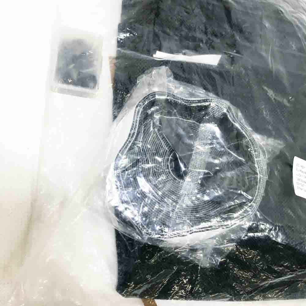 Anpro Fly Screen Door 90 x 212CM Mosquito Net Insect Protection Magnetic Curtain Fly Curtain Black ONE WAY