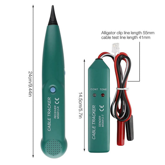 Gobesty Kabel-Tracer, Modellnr nicht verfügbar, Kabelsuchgerät, Durchgangsprüfer für Mähroboter und Netzwerkkabel.
