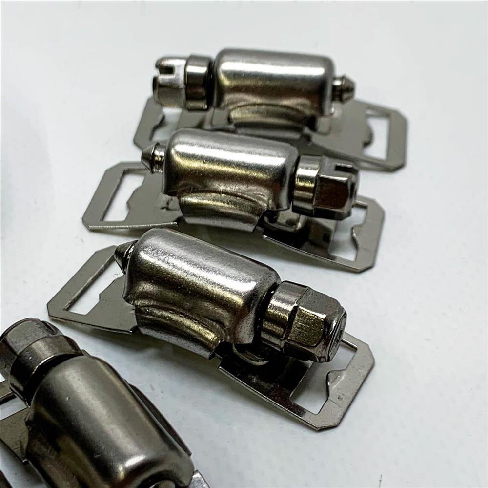 Lechansen Hose 304 Stainless Steel Snail Clamp Set 5 m 12 Pieces Adjustable for DIY Pipe Hose Hose Clamps Tank House Gas Pipe Water Pipe Automobiles Radiator