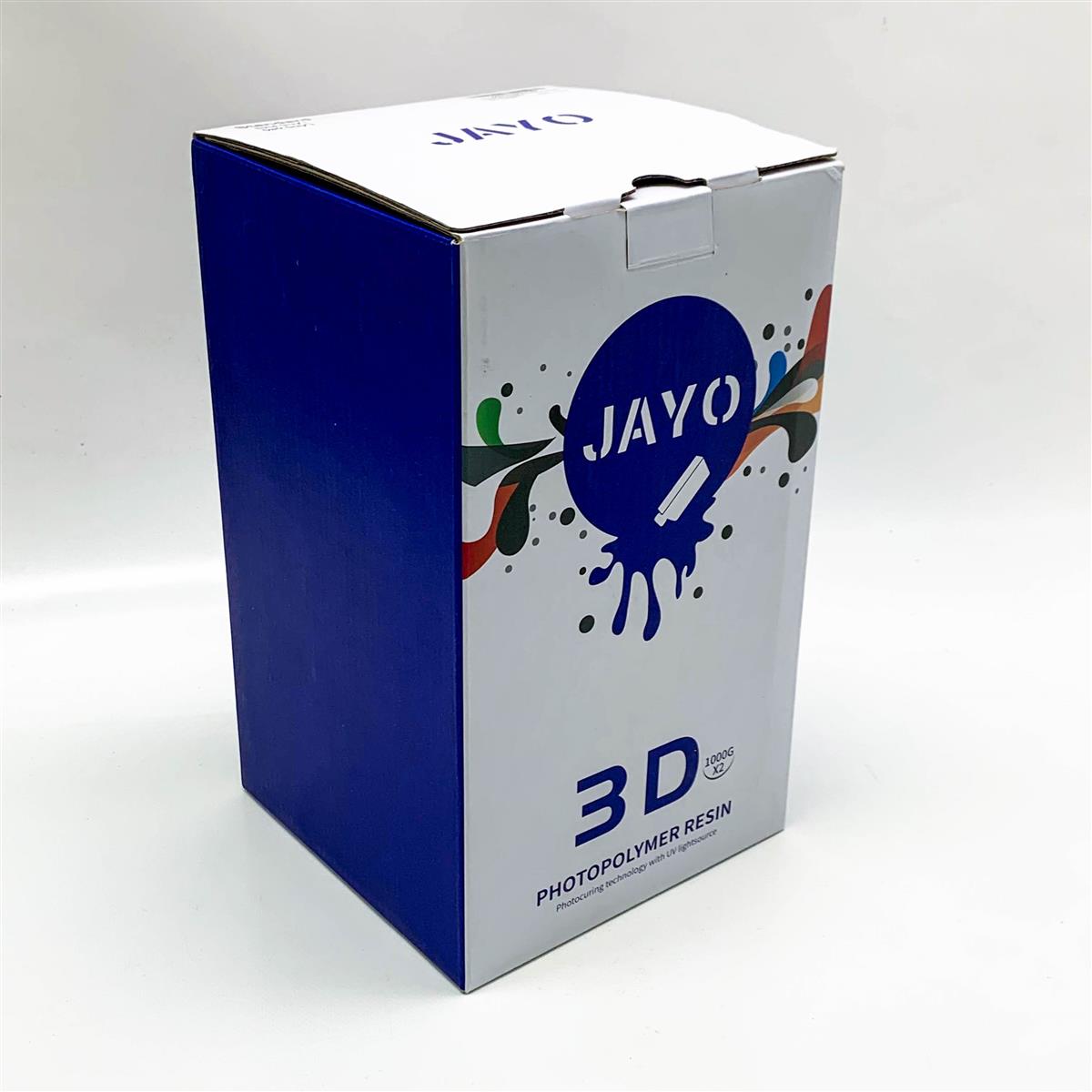 JAYO 3D Drucker Harz 405nm UV Standard Fast Curing Photopolymer Resin 4K/6K/8K LCD DLP SLA Hohe Präzision Geringe Schrumpfung Grau+Dunkelgrau 1000g 2 Pcs