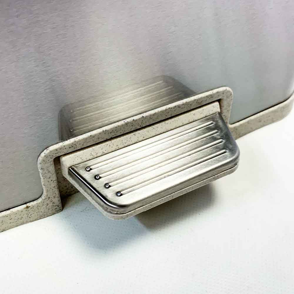 YWA MCT 50LU+09LJ Automatischer berührungsloser Mülleimer intelligenter Edelstahl-Mülleimer mit Deckel für Küche Büro Badezimmer Wohnzimmer