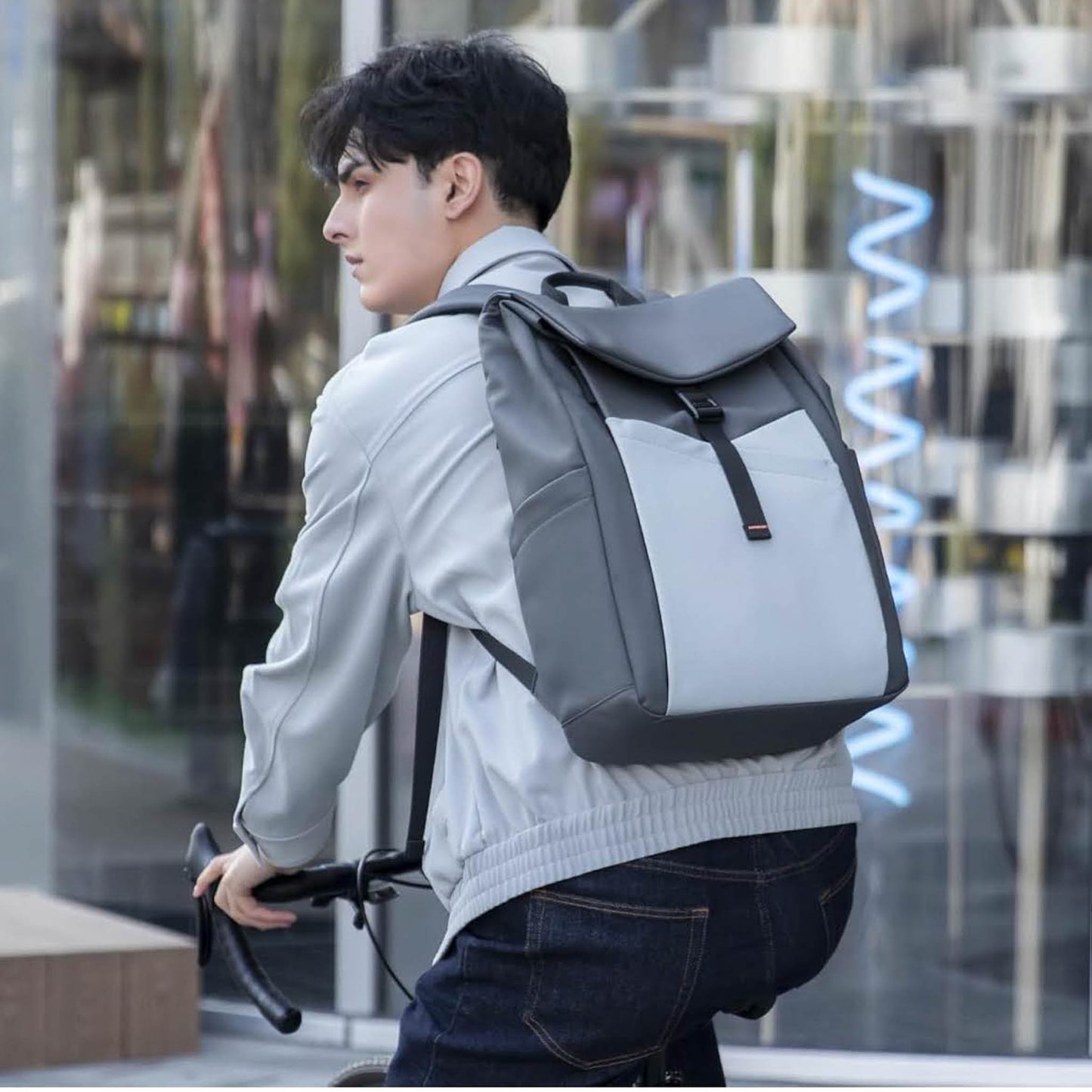 Muzee MARK RYDEN 20L Casual Daypack, Schulrucksack, 15,6 Zoll Laptopfach, Reiserucksack, Wanderrucksack, Tassentasche