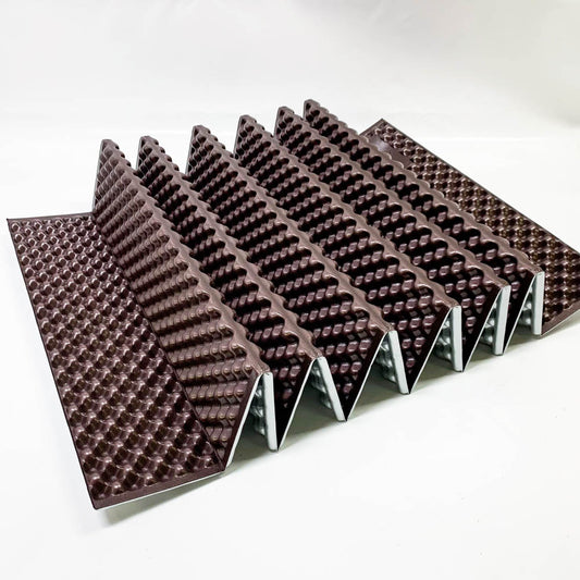 Widesea Schaumstoff-Isomatte, tragbar, wasserdicht, feuchtigkeitsbeständig, weich, ideal für Camping und Wandern (braun)