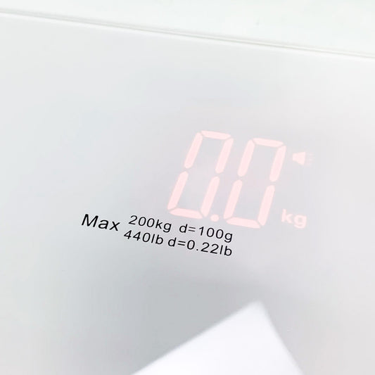 NewlineNY SCB-Tk202-WH Digital Step-On Speech Scale with LED Display and Battery