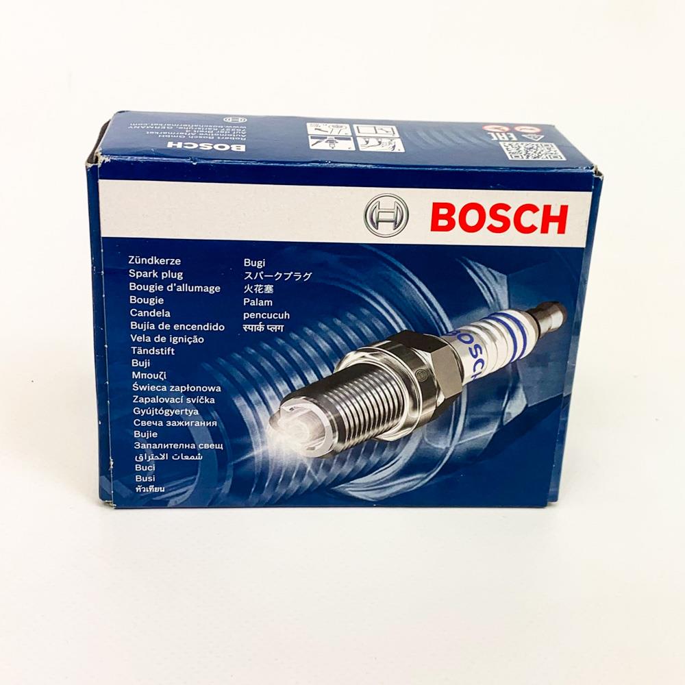 Bosch YR7MII33X Zündkerzen 10er Set, Double Iridium, langlebig, hohe Zündsicherheit, passend für viele Fahrzeuge