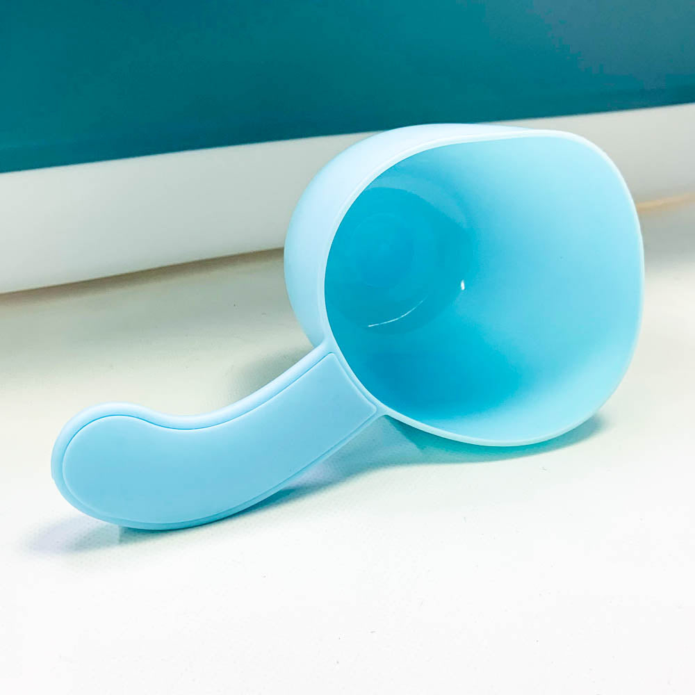 Große faltbare Babybadewanne 55 l mit Kissen Ball Spülschädel für Babys faltbare Badewanne für 0–6 Jahre blau mit Badesitz Thermometer