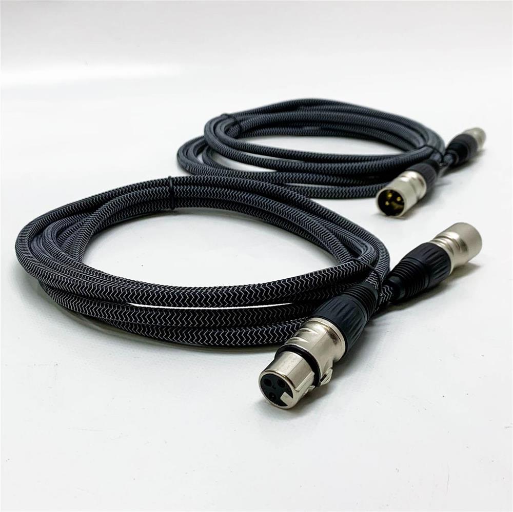 GeoHN.G XLR to XLR Cable 3M-2 Pack 3-Pin Microphone Cable Extension Cord for Mixer Live Stage Speaker Amplifier Music Recording