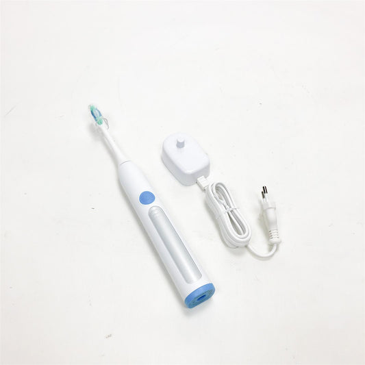 Solimo Rechargeable Electric Toothbrush Sonic - High-performance motor, 5 cleaning modes, 2-minute timer, ergonomic design