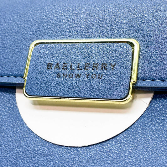 Yixuan Frauen Brieftasche, Schultertasche, Leder, große Kapazität, für Handy, kleine Beutel, mit Schultergurt - Hellblau