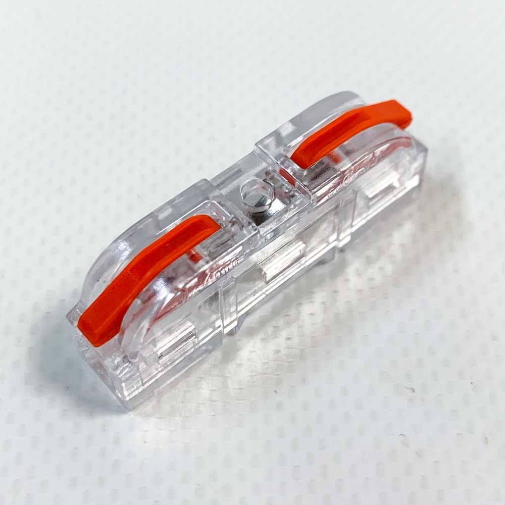 Kabelverbinder Verbindungsklemmen 600V 32A Transparente Kabel Verbinder Schnell Anschlussklemme Kompakt Klemmen Blockklemmen 4mm² Leiter Klemme Mit Hebel 40 Stück