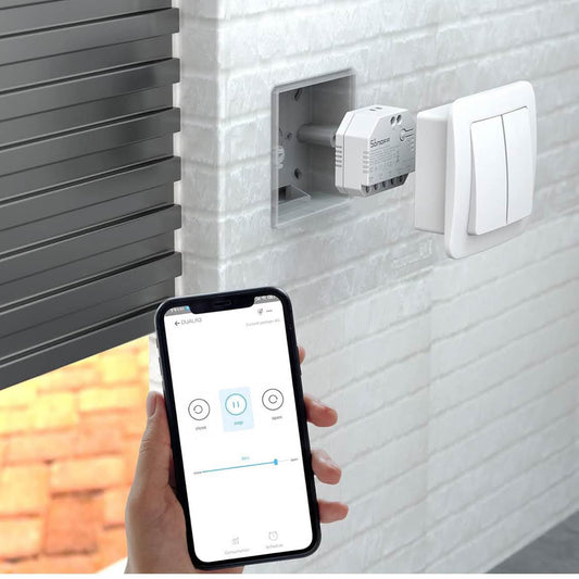SONOFF DUALR3, Smart Wlan Schalter, 2Wege 2Gang, Messfunktion, 3 Modi, Fernbedienung, Alexa/Google Home/Siri