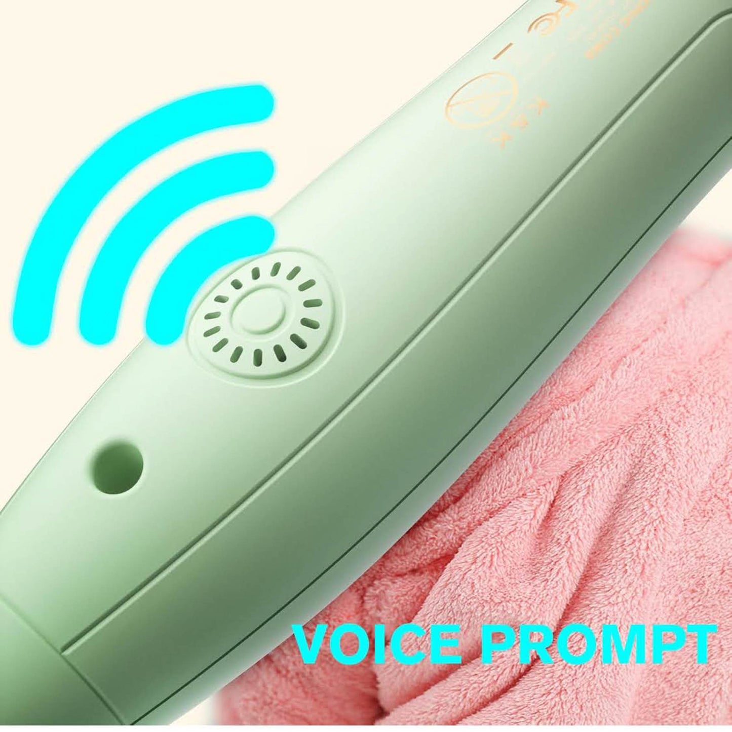 K&K Thermal Brush, 32 mm, Heated Round Brush, Professional Curler, Ceramic Tourmaline, Ionic, Hot Styling, Volume Brush, Dual Tension