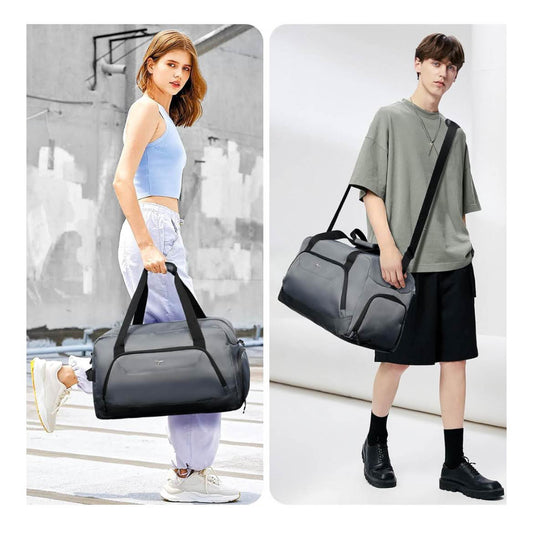 Tonyeee Reisetasche, Sporttasche, Duffel Bag, mit Schuh- und Nassfach, leichte Weekender Gepäcktasche für Damen und Herren.